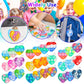 Pop Fidget Toys Bulk Its Valentines Day Gifts For Kids Classroom 30 Pack Valentine Party Favors For Kids Mini Pop Heart Keychain It Fidget Toy Fidgets For Classroom Prizes Birthday Goodie Bag Stuffers