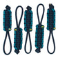 BubbasGarageTv - Large Heavy Duty Paracord Zipper Pulls (Teal)