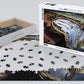 Eurographics Soft Watch At Moment Of First Explosion (Melting Clock) By Salvador Dali 1000 Piece Puzzle , Black