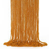 24PCS Bead Necklace, Orange Bead Necklaces Party Favors, 33'' Mardi Gras Necklaces Women and Men, Festival Parade Throw Accessor