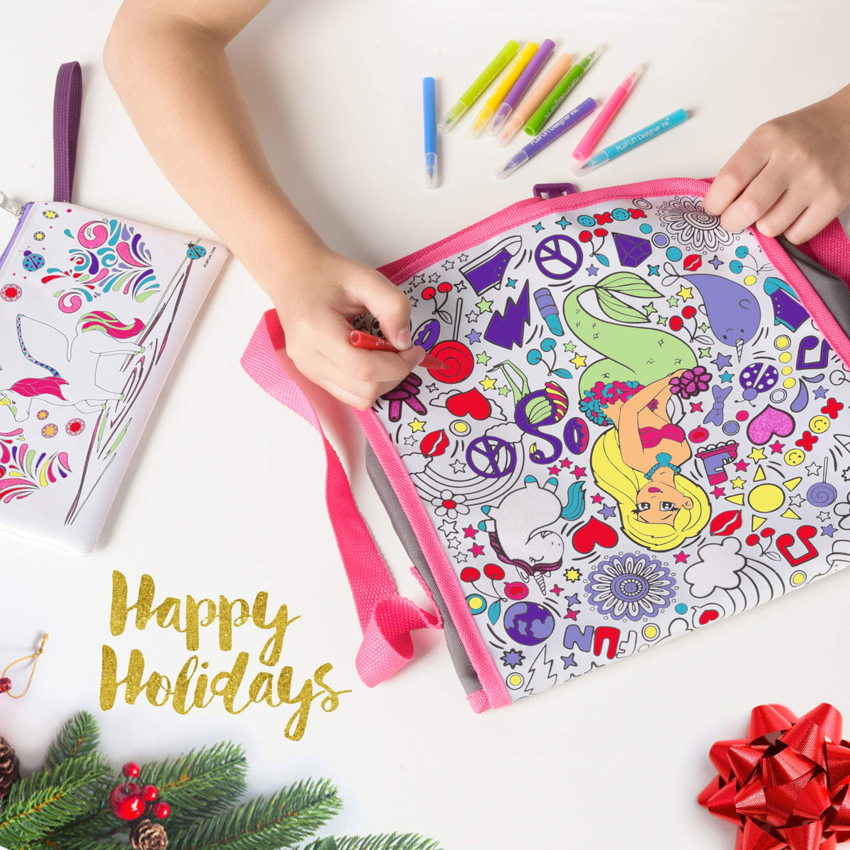 ColorMe Mermaid Messenger Bag