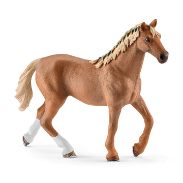 Schleich Horse Club, 4-Piece Playset, Horse Toys For Girls And Boys 5-12 Years Old English Thoroughbred With Blanket