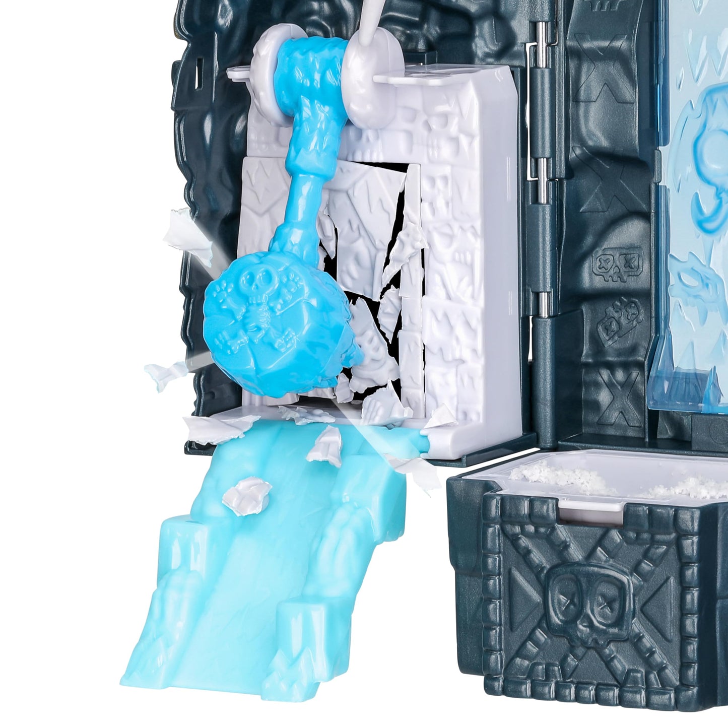 Treasure X Skull Island Micro Playset - 15 Levels, Multicolor, Model 41758, Includes 2 Figures & Real Gold Dipped Treasure