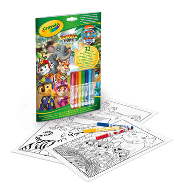 Crayola Paw Patrol Coloring & Activity Pad, 32 Pages & 7 Markers