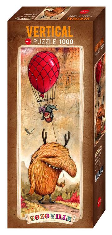 Heye Pieces Vertical Puzzles (1000-Piece, Multi-Colour)
