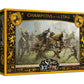 A Song of Ice and Fire Tabletop Miniatures Champions of The Stag Unit Box - advanced Warriors of House Baratheon  Strategy Game for mature-themeds  Ages 14+  2+ Players  45-60 Minute Playtime  Made by CMON