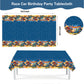3 Pcs Hot Race Car Themed Party Tablecloth, Car Wheel Birthday Party Supplies Include Plastic Table Covers for Boy and Girl (42.