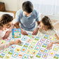 Gisgfim 50 Pairs Memory Matching Game Easter Concentration Memory Games Card For Kids Learning Educational A Fun & Fast Easter E