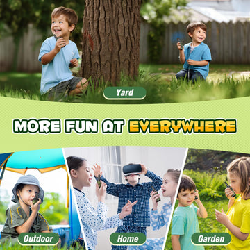 Toys For 3-8 Year Old Boys: Comedyfun Mini Robots Walkies Talkies 2 Pack Birthday Gifts For 3 4 5 6-8 Year Old Boys Toys For 5 6