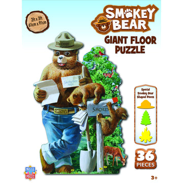 Smokey Bear Floor Puzzle 36 Pc
