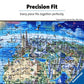Ravensburger Puzzles On Puzzles 3000 Piece Jigsaw Puzzle For Adults - 17471 | Artwork By Karen Puzzles | Premium Interlocking Fit | Vibrant, Glare-Free Design | Durable Blueboard Construction