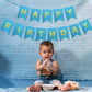 Clabby Happy Birthday Banner Shiny Happy Birthday Sign Happy Birthday Bunting With Shiny Letters For Birthday Party Decoration S