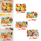 Bnf Wooden Bead Threading Toy Gifts Wooden Lacing Toy For Children Kids Toddlers Vegetable And Fruit Baby | Toys For Baby | Deve