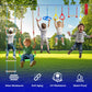 Dollate Ninja Warrior Obstacle Course For Kids - 55Ft, Outdoor Obstacle Course 13 Accessories, Swings, Monkey Bars, Arm Trainers
