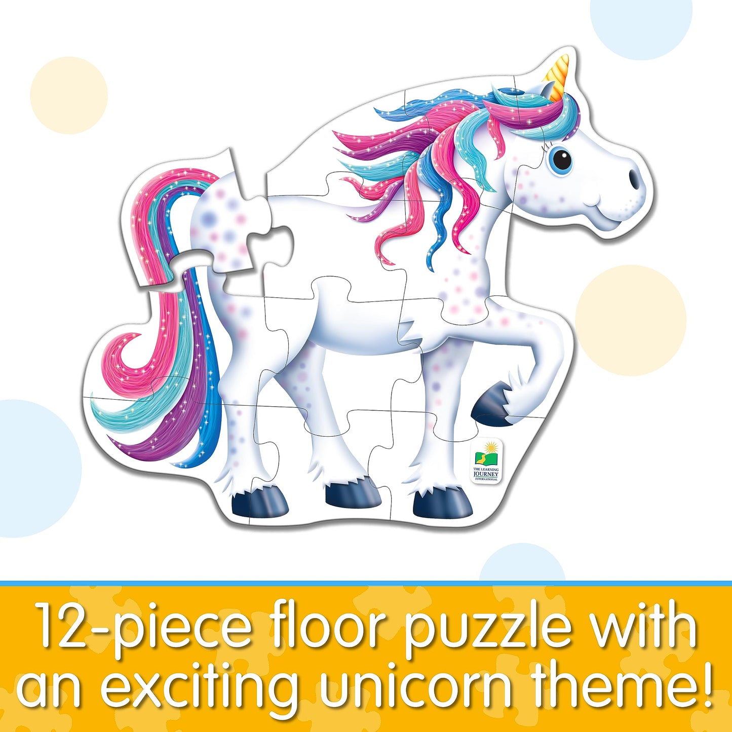 The Learning Journey - My First Big Floor Puzzle - Mermaid - Mermaid Puzzle for Kids - Toddler Games & Gifts for Boys & Girls Ag