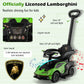 Costzon 3-in-1 Lamborghini Push Car for Toddlers, Green, 34"x15.5"x35.5", Polypropylene, Model GO-FWAM-04802, with