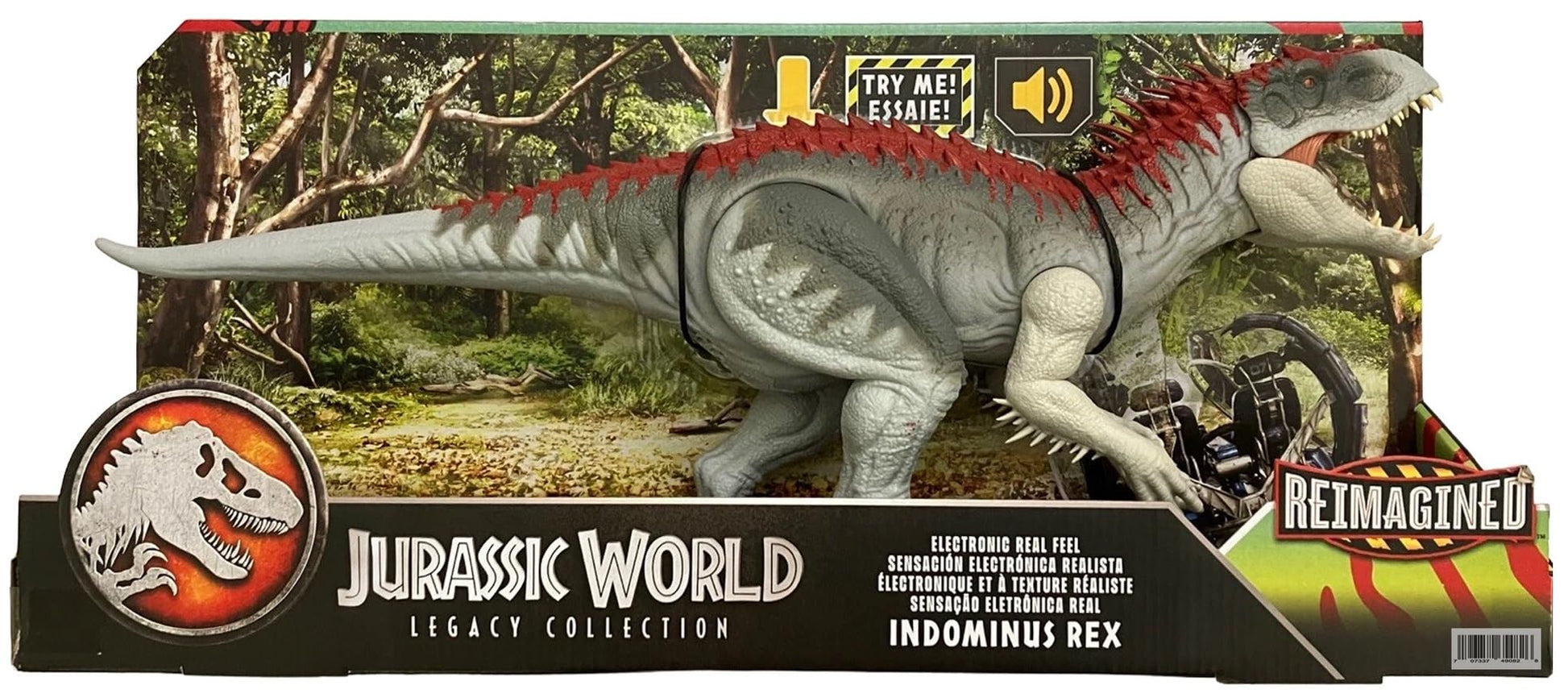 MAGNETOE Jurassic Real Feel Indominus Rex, Reimagined Dinosaur Action Figure