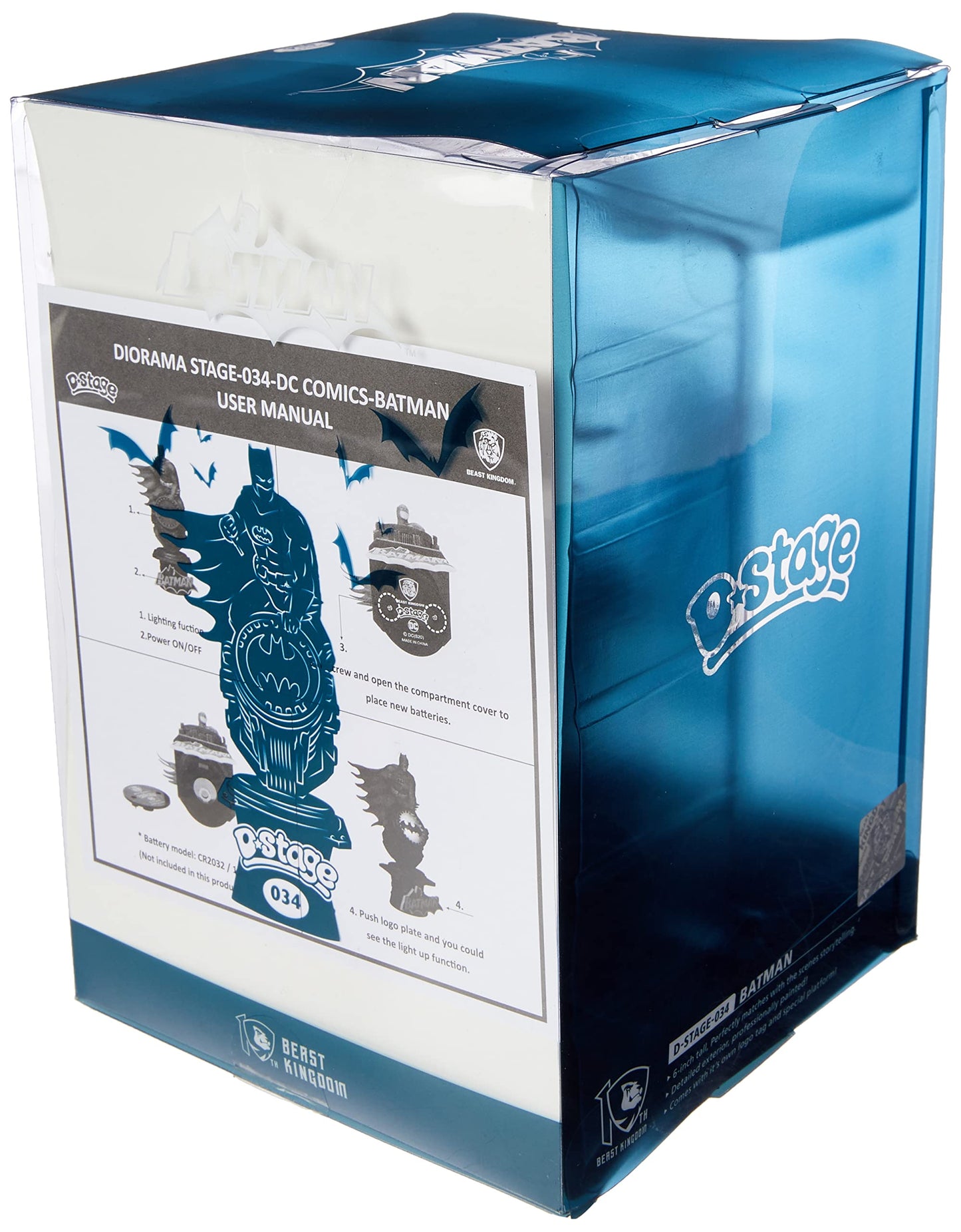 Beast Kingdom - Dc Comics Batman Ds-034 D-Stage Px 6In Statue
