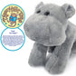 Tigerhart Huck The Hippo - 12 Inch Stuffed Animal Plush
