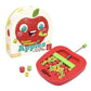 ROO Games Happy Snappy Apples - Wooden Strategy Game for Kids Ages 3-6, Multicolor, Model AS/810/12C