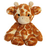 Aurora Snuggly Sweet & Softer Giraffe Stuffed Animal - Comforting Companion - Imaginative Play - Brown 9 Inches