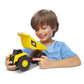 CAT Construction Toy Dump Truck, 10" with Realistic Lights & Sounds, Movable Parts, Multicolor, Model 82285