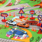 STOBOK 7pcs Mini Traffic Cones for Kids, Orange Roadblock Toys Educational Traffic Signs Playset for Imaginative Parking Lot Sce