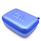 CASEMATIX Blue Travel Case for Hair Jewel Kits and Nail Glam Accessories - CASE ONLY for Diamond Applicator Set and Hair Gems