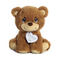 Aurora Inspirational Precious Moments Charlie Bear Stuffed Animal - Cherished Memories - Enduring Comfort - Brown 8.5 Inches