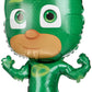 Grabo - Foil Supershape Ball 31 ''-79 Cm Superpigiamini-Pj Mask Gekko Unpackaged, Green, L175