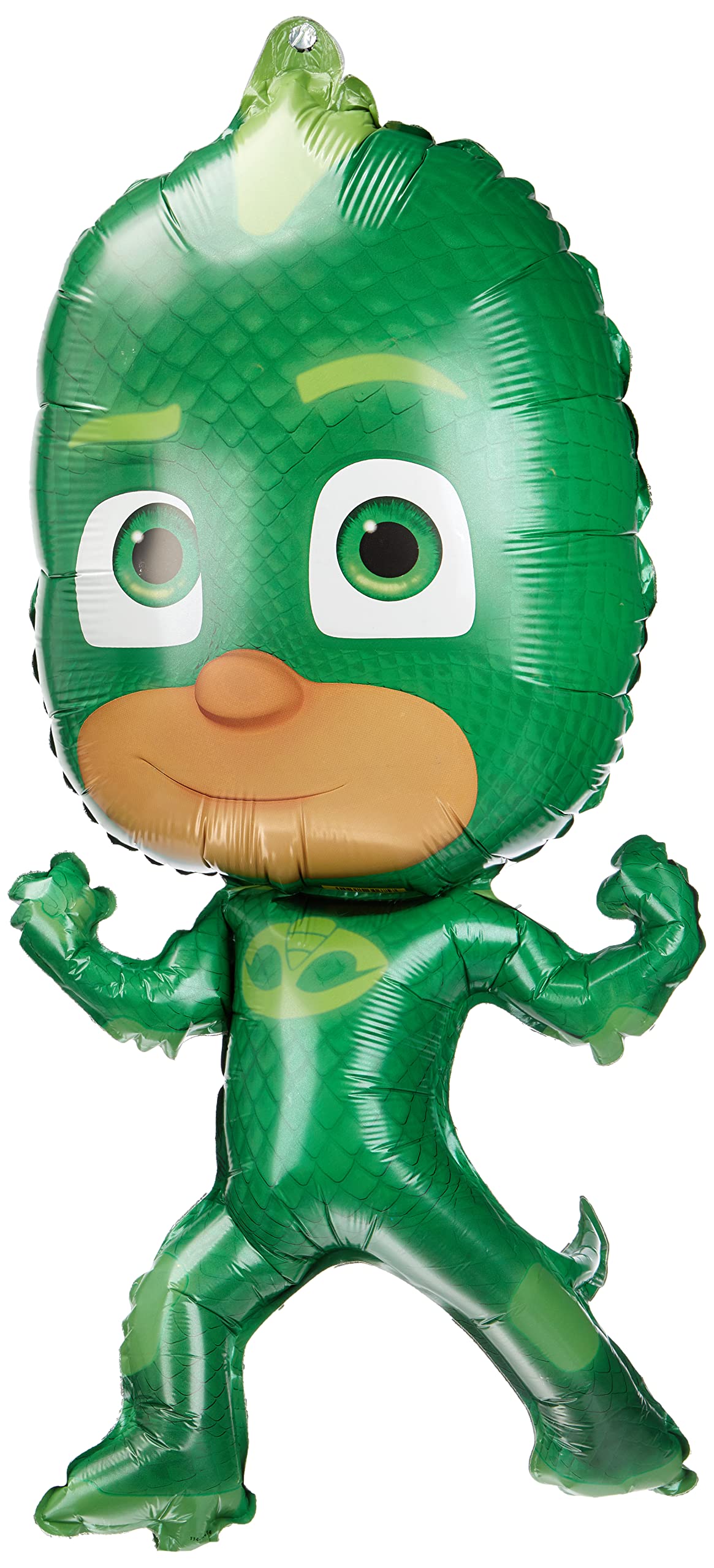 Grabo - Foil Supershape Ball 31 ''-79 Cm Superpigiamini-Pj Mask Gekko Unpackaged, Green, L175