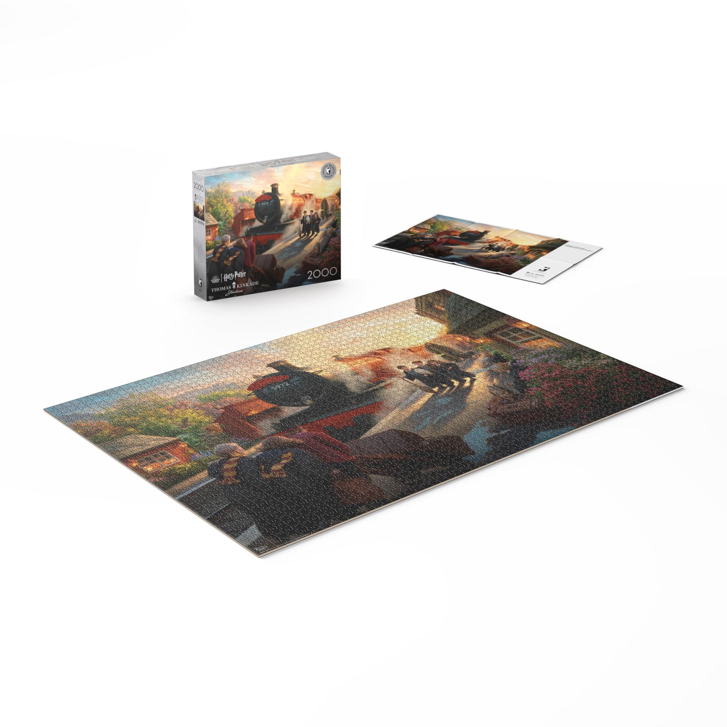 Ceaco - Silver Select - Kinkade - Harry Potter - 2000 Piece Jigsaw Puzzle For Adults -Challenging Puzzle Perfect For Game Nights