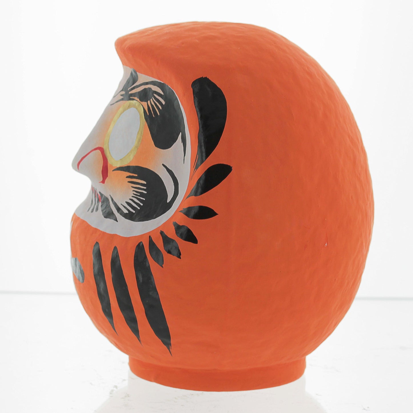 Daimonya Dharma Doll - Made In Japan - Learning & Possibility (Orange, Medium 4.7 Inch)