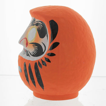 Daimonya Dharma Doll - Made In Japan - Learning & Possibility (Orange, Medium 4.7 Inch)