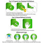 Number Balloons 40 Inch Green Birthday Party Decorations 10St Digital Jumbo Helium Foil Mylar Balloon
