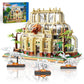 Bricktribe Mini Building Set For Adults Dinosaur Museum Toy With Led Light, Jurassic World Dino Fossils Building Block Kit, Arch