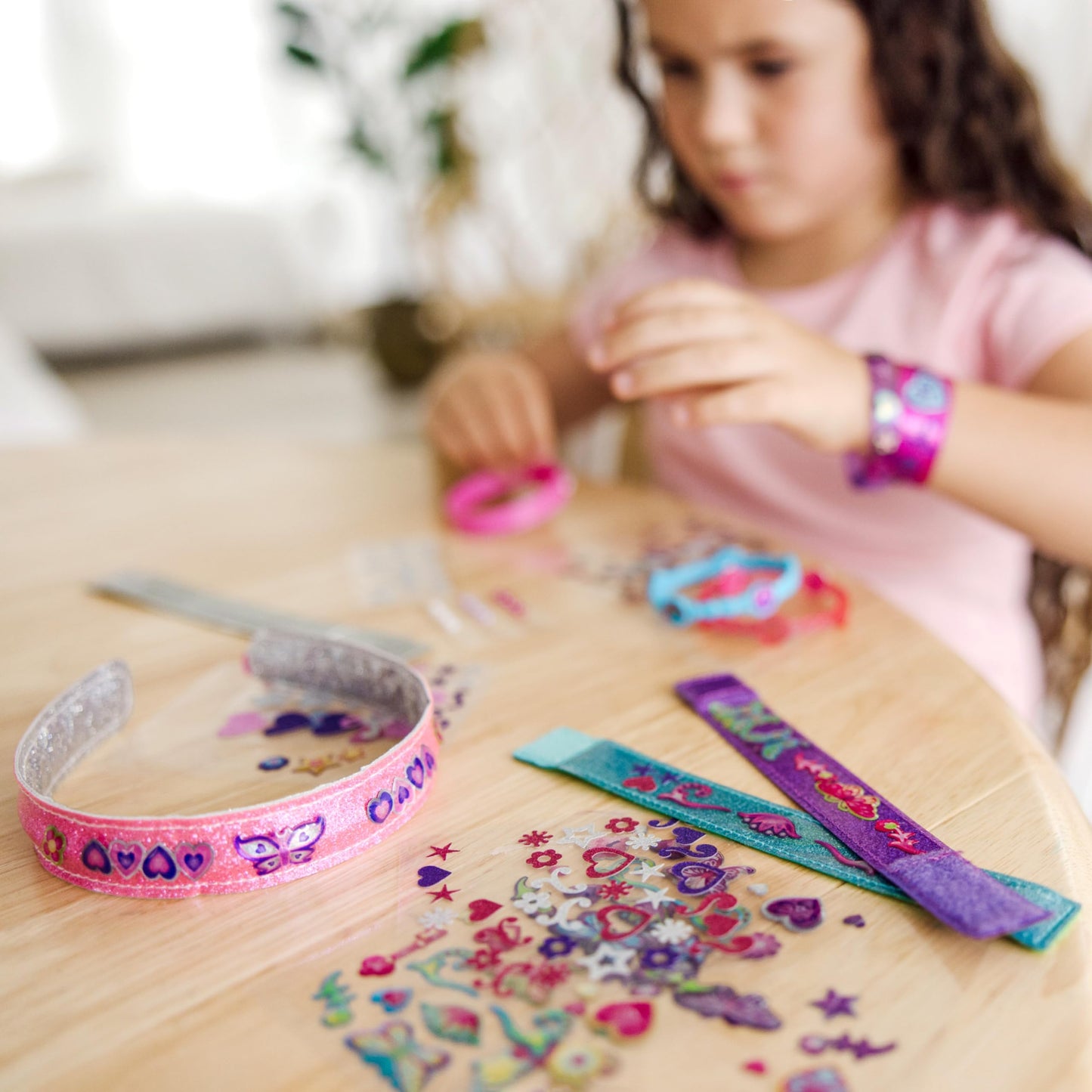 Melissa & Doug Design-Your-Own Jewelry-Making Kits - Bangles, Headbands, and Bracelets