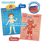 BEST LEARNING i-Poster My Body - Interactive Educational Human Anatomy Talking Game Toy | Learn Body Parts, Organs, Muscles and