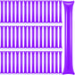 Civaner 48 Pieces Thunder Sticks Team Spirit Boom Sticks Cheering Sticks Plastic Cheerleading Spirit Stick Clapper Inflatable Noise Makers For Sporting Events Dance (Purple)