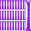 Civaner 48 Pieces Thunder Sticks Team Spirit Boom Sticks Cheering Sticks Plastic Cheerleading Spirit Stick Clapper Inflatable Noise Makers For Sporting Events Dance (Purple)