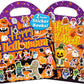 Walenced Halloween Reusable Sticker Book For Toddlers 2-4 Years, 2 Sets Halloween Stickers For Kids, Toddler Sticker Book Ages 1