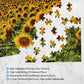 1000 Pieces Puzzles for mature-themeds  Sunflower Jigsaw Puzzle 1000 Piece Sunflower Fields Puzzles for mature-themed  1000 Pieces Jigsaw Puzzle for mature-themeds Seniors Teens Challenging Puzzle Gift