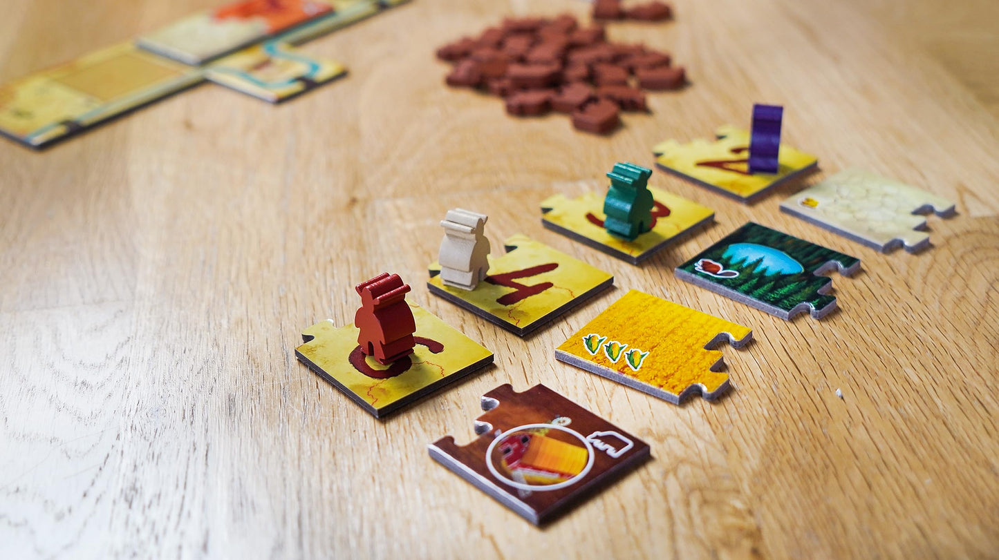 Moon River Board Game | Great Western Theme In Kingdomino Series | 2-4 Players | Ages 8+ | For Kids Teens Adults Family Game Nights | By Blue Orange Games