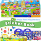 Walenced Puffy Reusable Sticker Book For Toddlers 2-4 Years, 3 Sets Stickers For Kids, Toddler Sticker Book Ages 1-3, 94 Pcs Tod