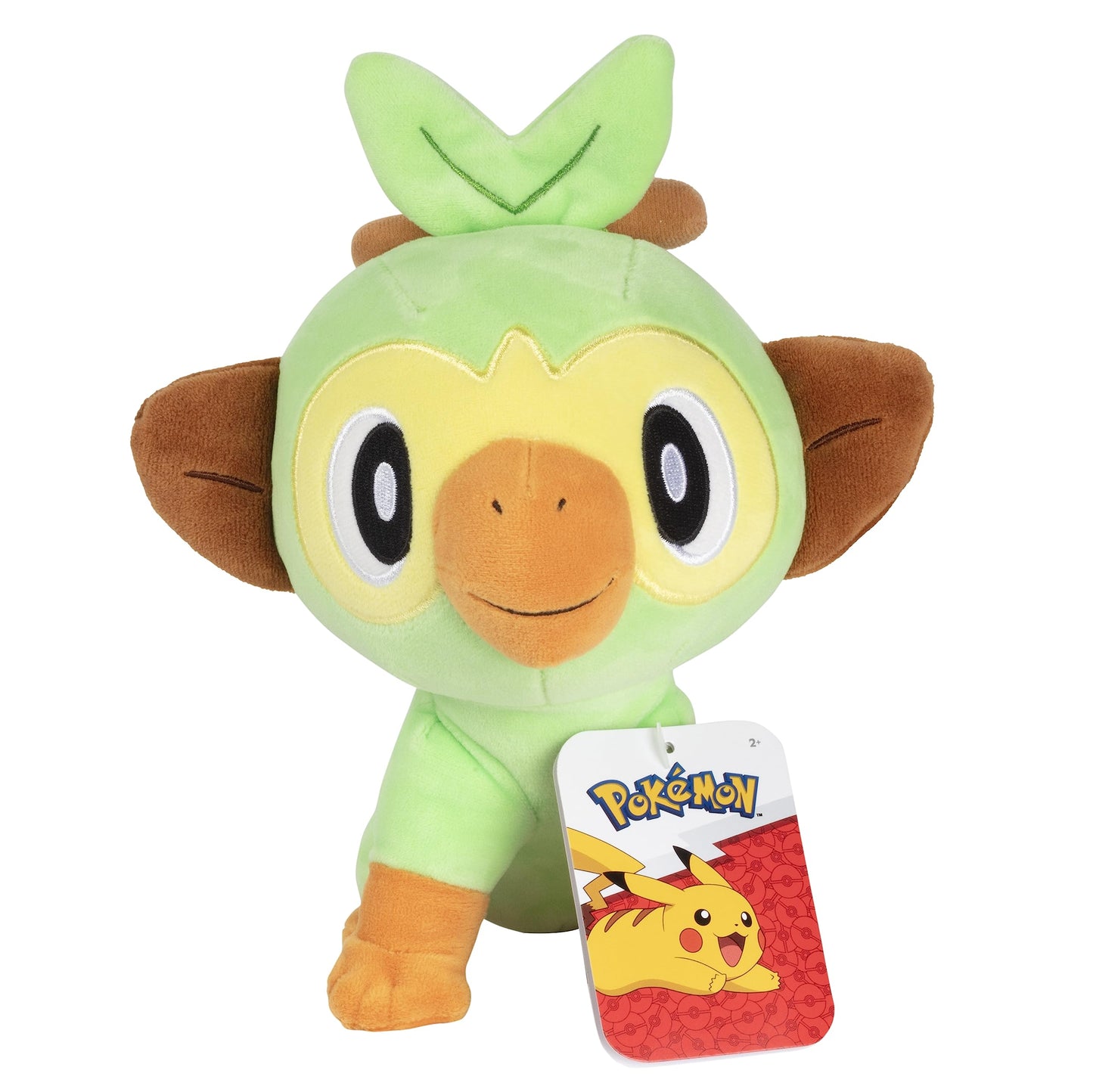 Pok?mon 8 Grookey Plush Officially Licensed - Quality & Soft Stuffed Animal Toy - Add Grookey to Your Collection! - Great Gift for Kids & Fans of Pokemon