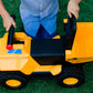 Cat Construction Toys, Play And Ride Dump Truck, 2-In-1 Foot-To-Floor Rideable Toy Vehicle With Lights & Sounds, For Kids And To