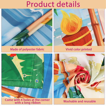 Summer Hawaiian Birthday Backdrop For Hawaiian Luau Party Decorations Hawaiian Aloha Beach Banner For Aloha Luau Birthday Party Supplies Photo Booth Props Banner