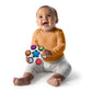 Baby Einstein Curiosity Clutch Fidget Sensory Toy And Pop It Rattle, Bpa Free Infant Teether, Age 3 Months+, Multicolored