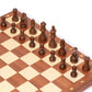 Husaria Professional Staunton No. 6 Wooden Chess Set with 2 Extra Queens - 3.9-Inch Kings, Perfect for Tournaments