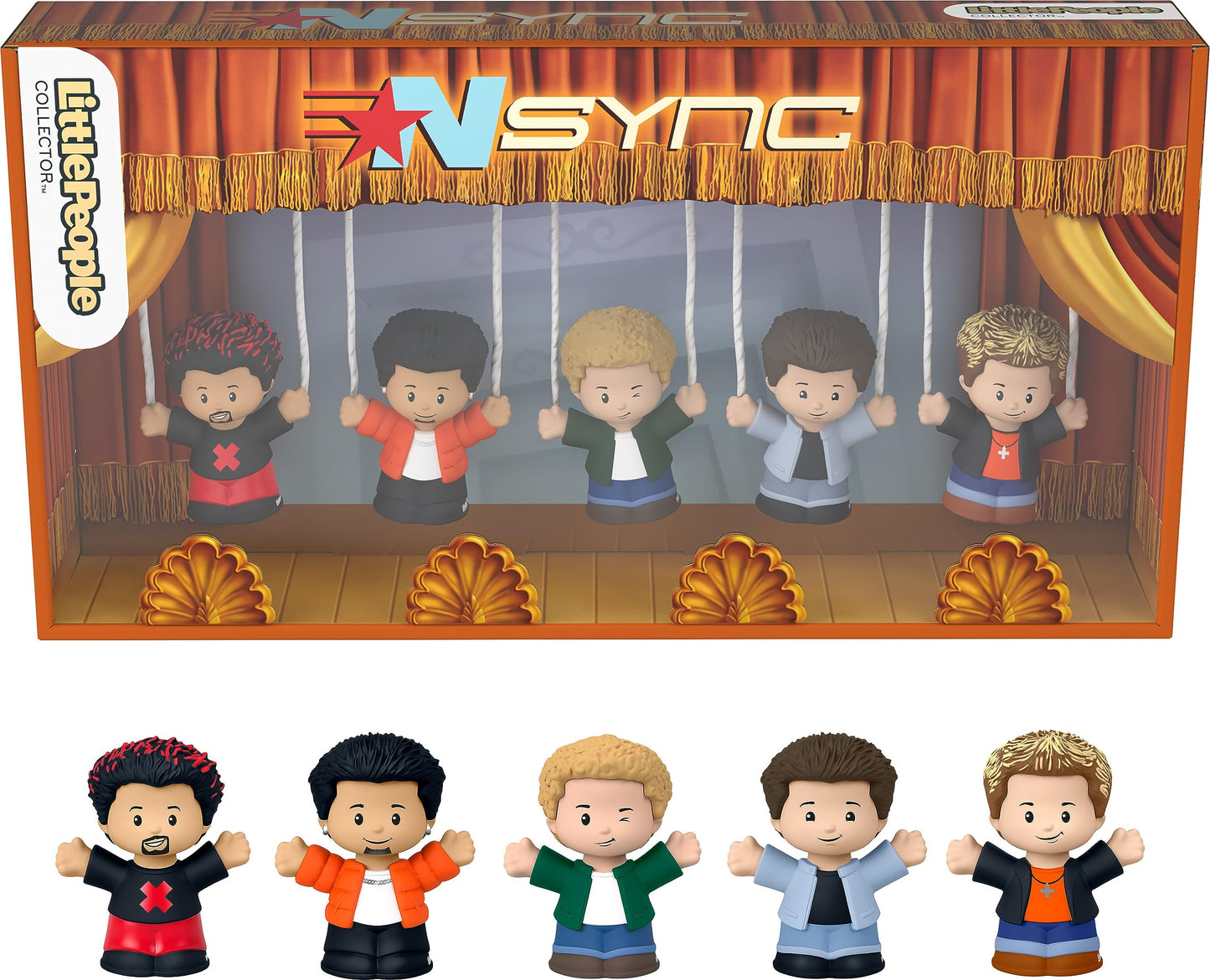 ?Little People Collector Nsync Special Edition Set For Adults & Fans, 5 Figures In A Display Box